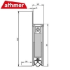 Athmer Schall-Ex® Jumbo II 960mm, Silver (C-0)