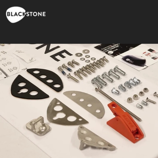 Tillbehör Blackstone - Monteringssats (brun låda)
