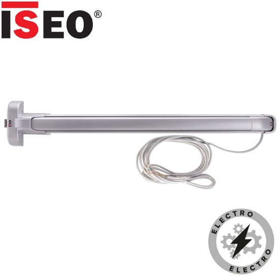 Push 6101 Electro - Tryckregel 1170 mm. Silver finish.