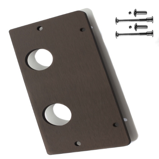 Förstärkningsbehör VP37720 hål cyl/trycke, brun