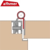 Athmer BD-18. L=1750mm, Ø=18mm, P=Sliver (C-0)