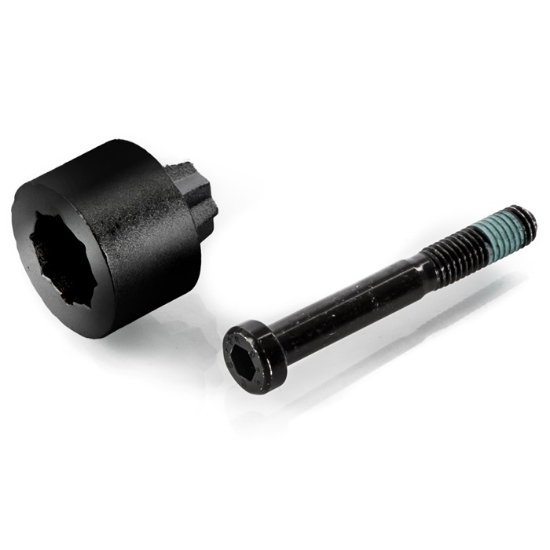 Axelförlängare 20mm för FD10/FD20 med RG/RS armar, ED coating