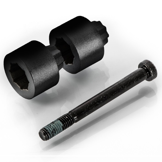 Axelförlängare 40mm för FD10/FD20 med RG/RS armar, ED coating