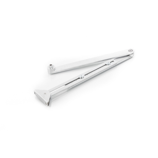 Bild på RS - Standardarm för FD10/FD20 monterad på karm. Silver