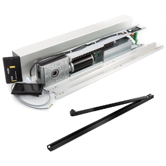 Bild på Gilgen FD10 paket med svart glidskena