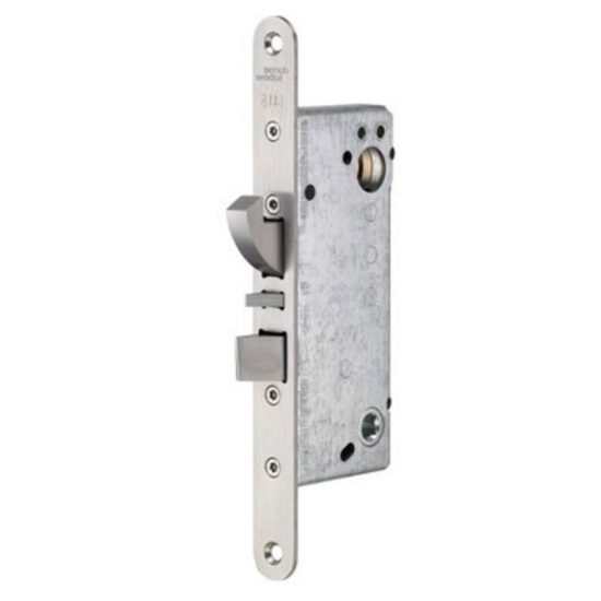 Bild på Låshus 1418 vänster rostfritt