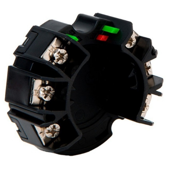 Bild på Brytare insats ES-2T(R)/2 *1TR* av/på utanpål. Svart